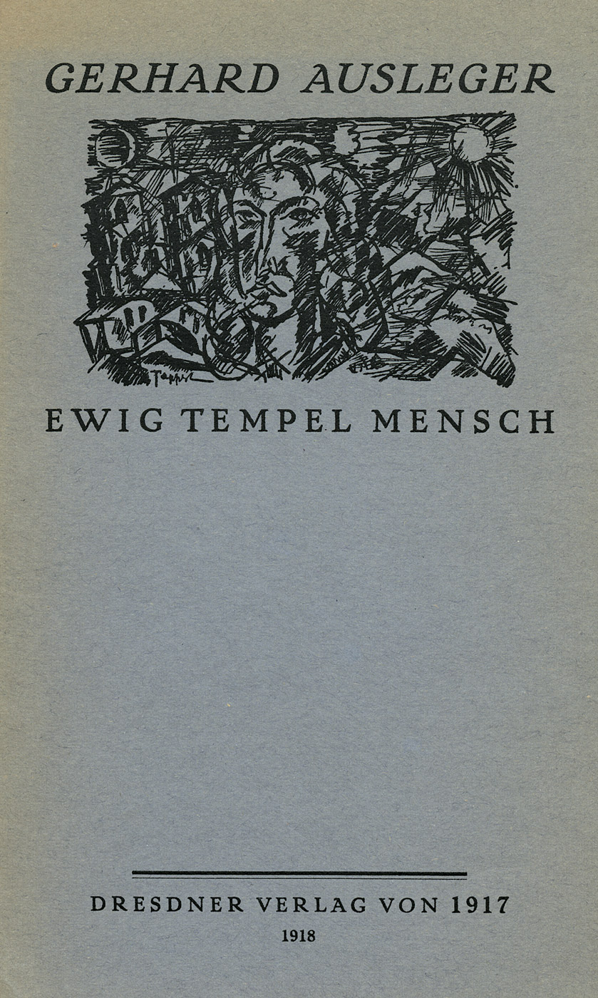 Lot 3007, Auction  115, Ausleger, Gerhard, Ewig Tempel Mensch