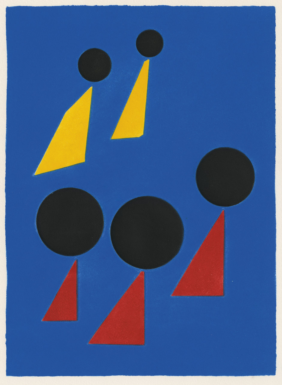 Lot 3049, Auction  115, Prévert, Jacques und Calder, Alexander, Fêtes.  Mit 7 Original-Farbradierungen von Alexander Calder