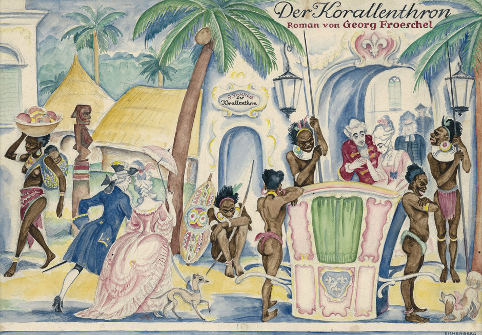 Lot 3089, Auction  115, Froeschel, Georg und Eichenberg, Fritz - Illustr., Der Korallenthron