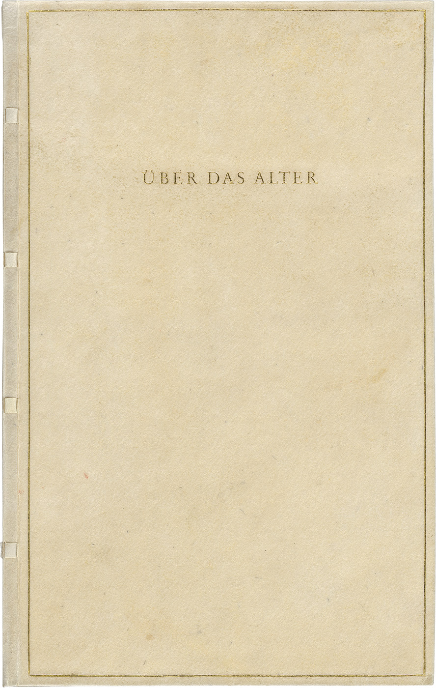 Lot 3184, Auction  115, Hesse, Hermann, Über das Alter