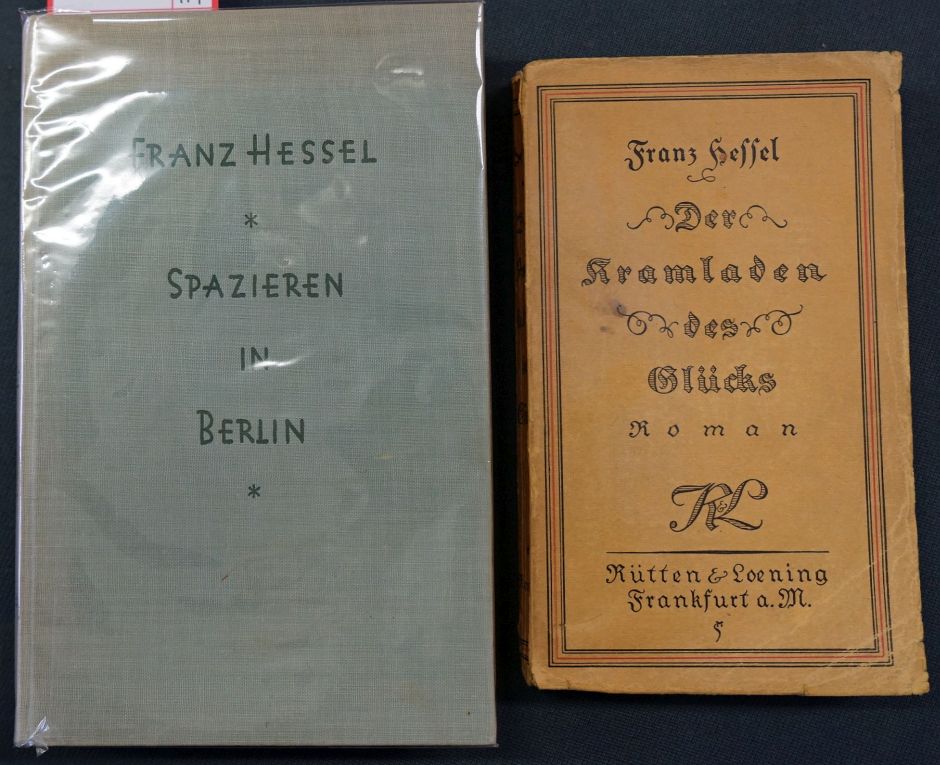 Lot 3193, Auction  115, Hessel, Franz, Spazieren in Berlin