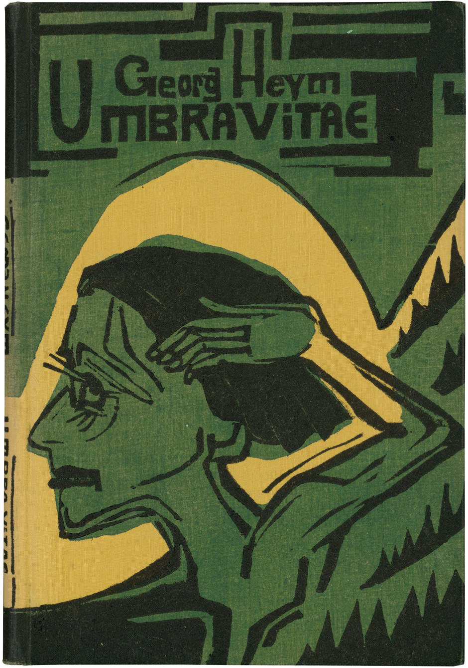 Lot 3198, Auction  115, Heym, Georg und Kirchner, Ernst Ludwig - Illustr., Umbra vitae