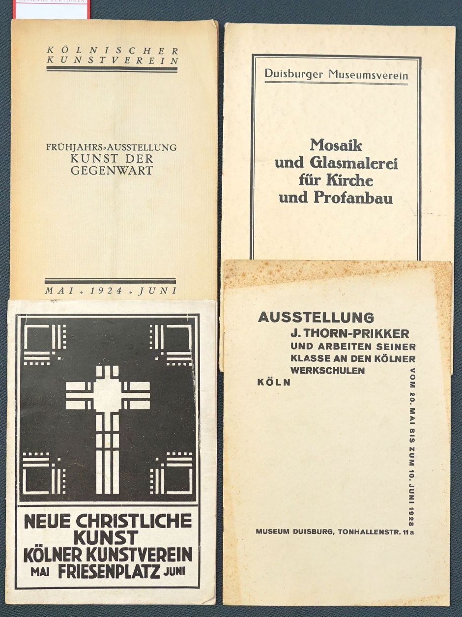 Lot 3258, Auction  115, Kölnischer Kunstverein, Neue christliche Kunst (Ausstellungskatalog)