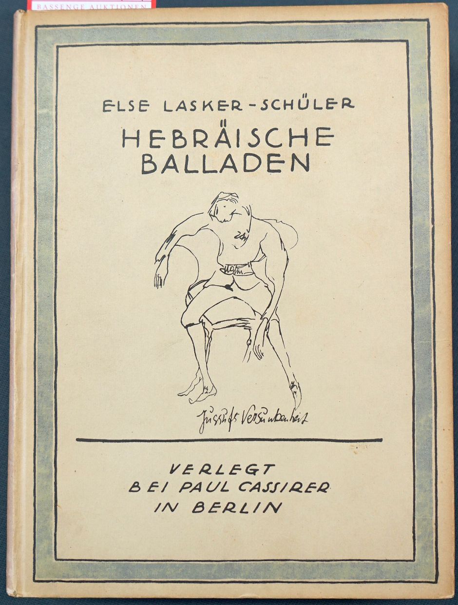 Lot 3272, Auction  115, Lasker-Schüler, Else, Konvolut von 4 Werken