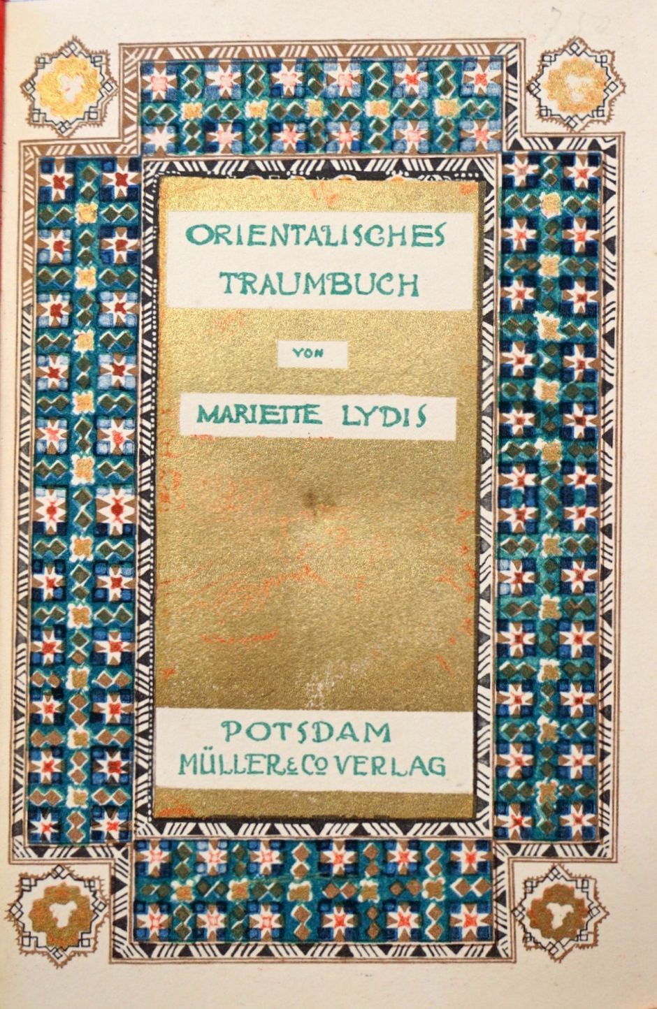 Lot 3291, Auction  115, Lydis, Mariette, Orientalisches Traumbuch