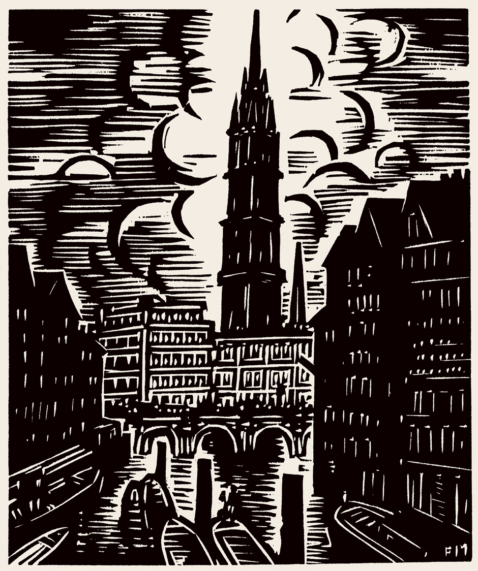 Lot 3302, Auction  115, Masereel, Frans, Das Gesicht Hamburgs