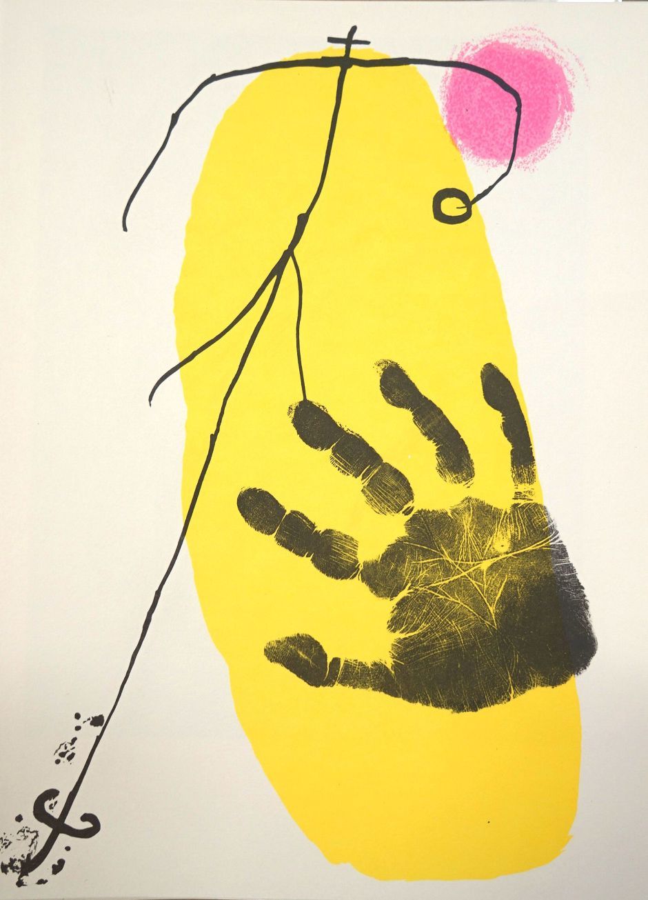 Lot 3311, Auction  115, Derrière le Miroir und Miró, Joan - Illustr., No. 87-88-89 - J. Miró