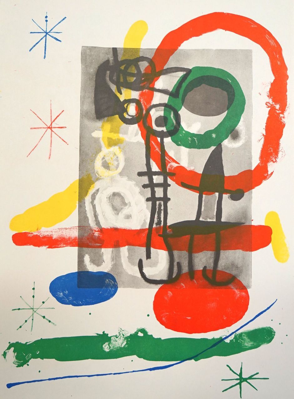 Lot 3313, Auction  115, Derrière le Miroir und Miró, Joan - Illustr., Derrière le Miroir. Nr. 151/152