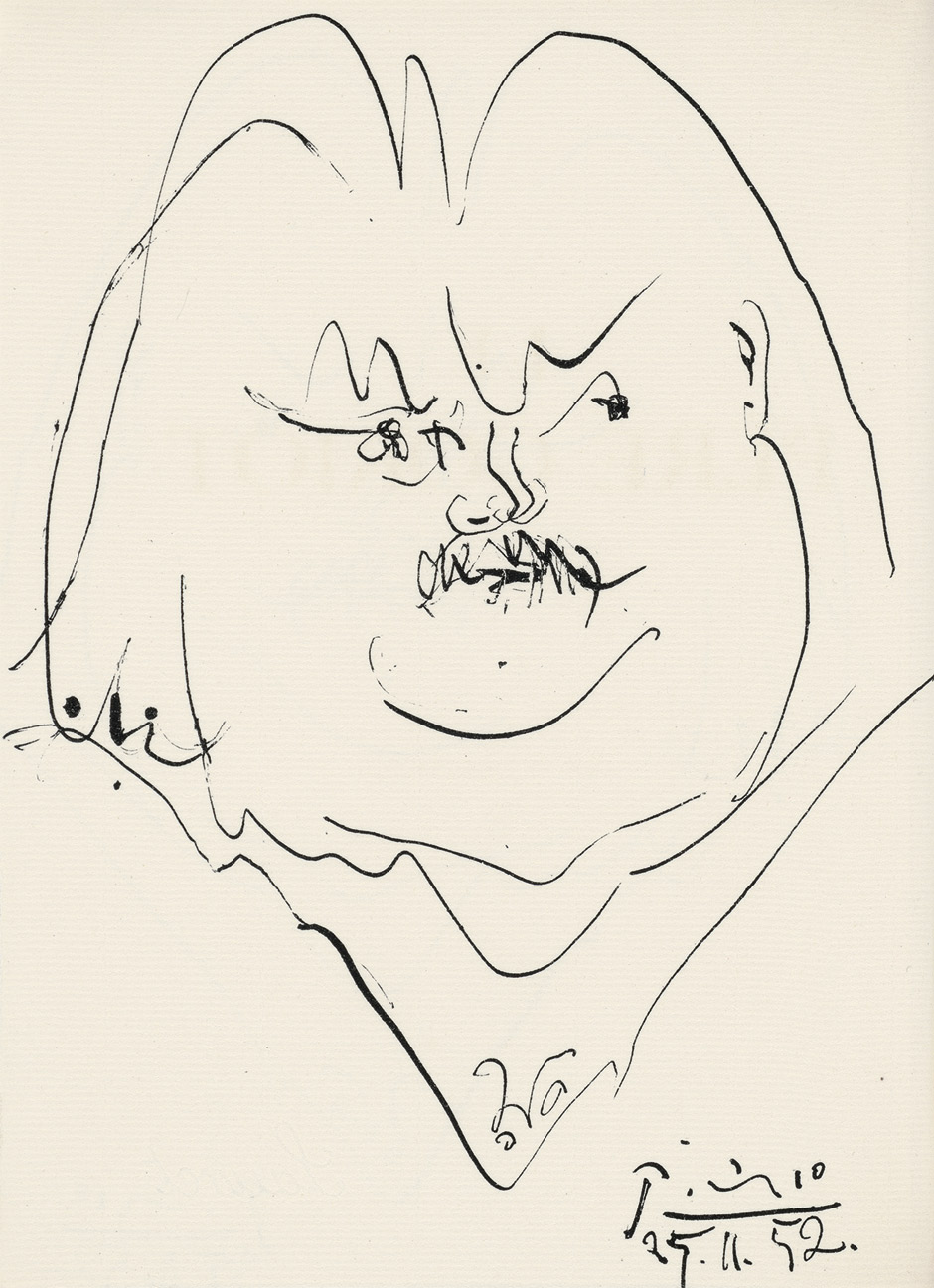 Lot 3344, Auction  115, Balzac, Honoré de und Picasso, Pablo - Illustr., Le Père Goriot