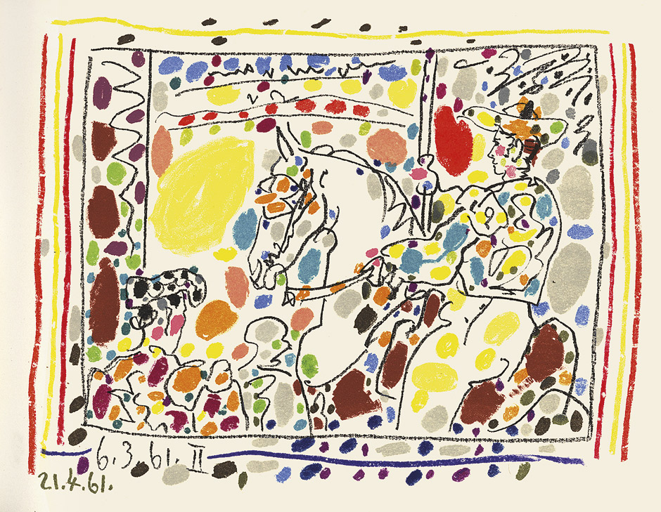 Lot 3351, Auction  115, Sabartès, Jaime und Picasso, Pablo - Illustr., A los toros