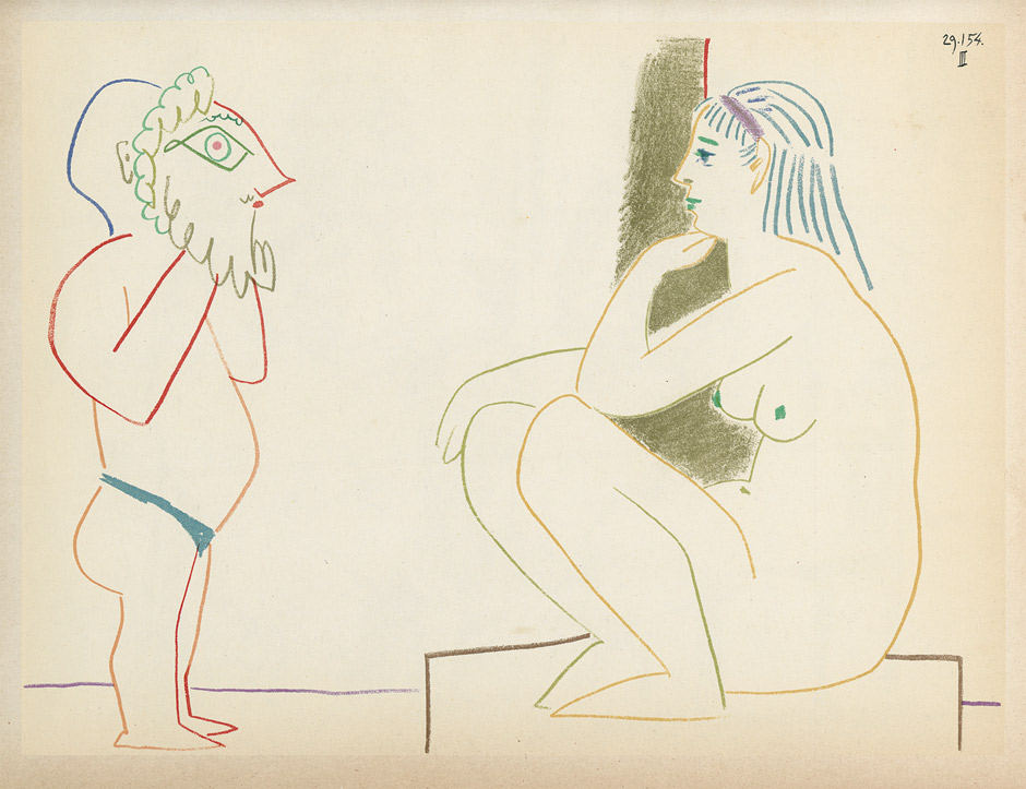 Lot 3356, Auction  115, Verve und Picasso, Pablo - Illustr., Vol. VIII, Nos 29 et 30