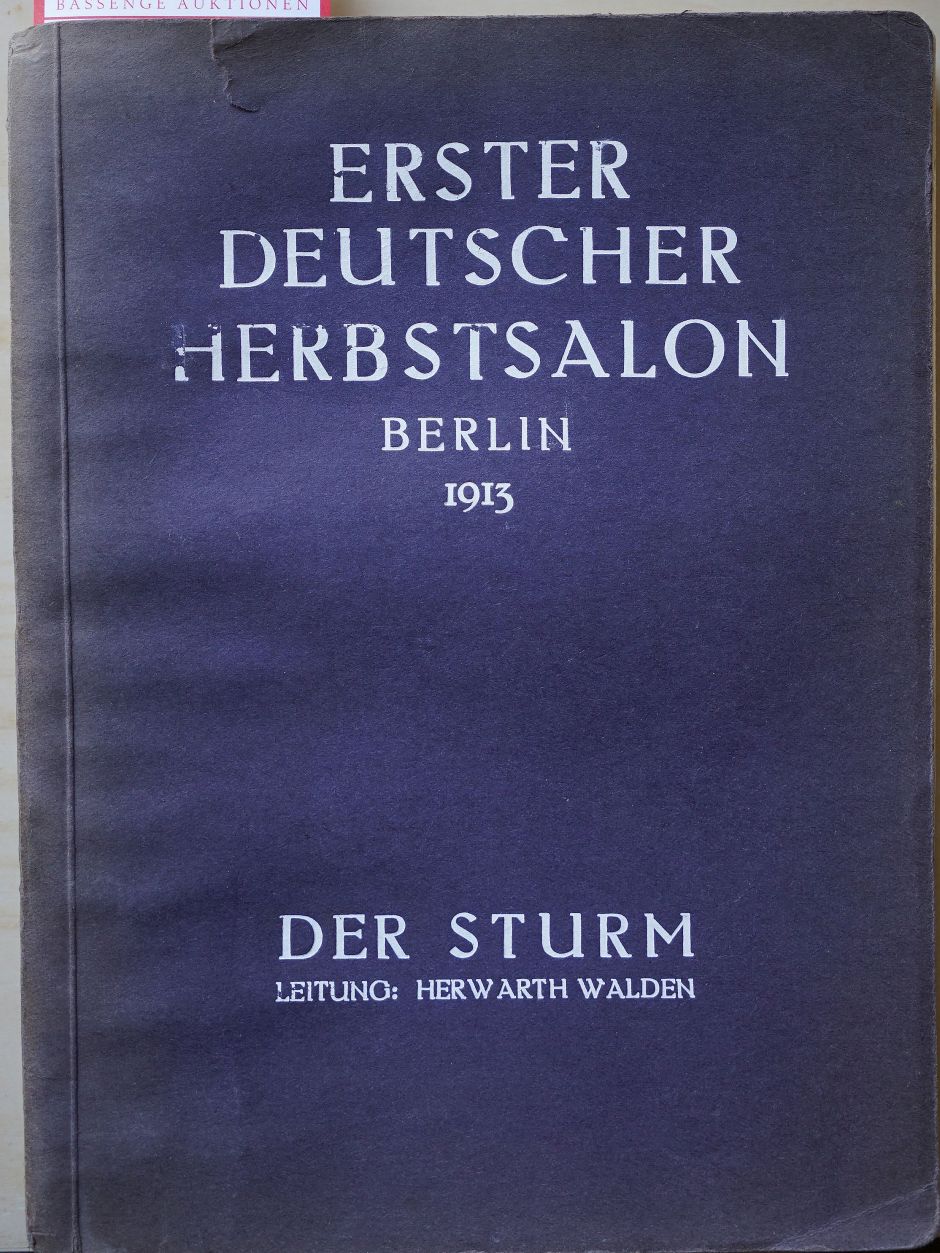 Lot 3433, Auction  115, Erster deutscher Herbstsalon und Sturm, Berlin 1913