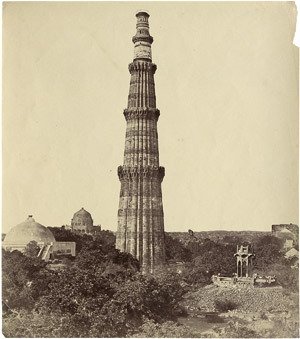 Lot 4029, Auction  115, India, The Qutub Minar, Delhi and other views of India
