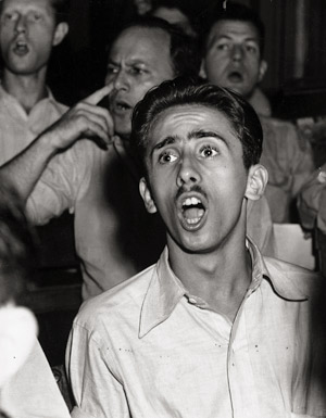 Lot 4371, Auction  115, Weegee, Choir rehearsal at the Met