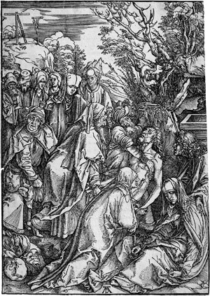 Lot 5067, Auction  115, Dürer, Albrecht, Die Grablegung Christi