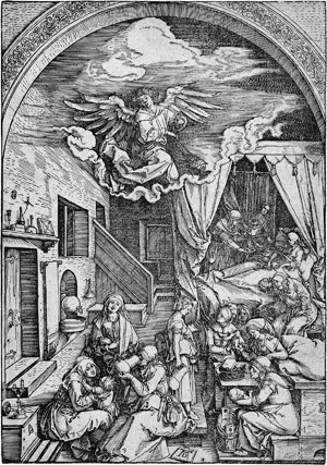 Lot 5070, Auction  115, Dürer, Albrecht, Die Geburt Mariens
