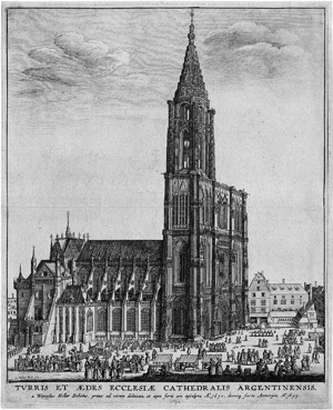 Lot 5107, Auction  115, Hollar, Wenzel, Das Straßburger Münster