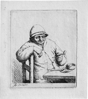 Lot 5152, Auction  115, Ostade, Adriaen van, Der lächelnde Raucher