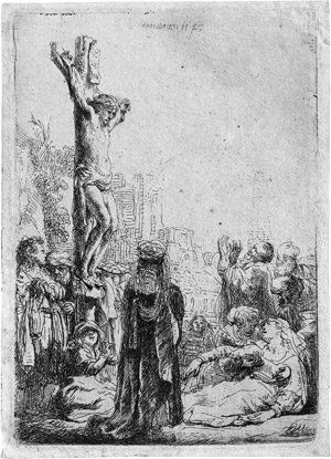Lot 5177, Auction  115, Rembrandt Harmensz. van Rijn, Christus am Kreuze (kleine Platte)