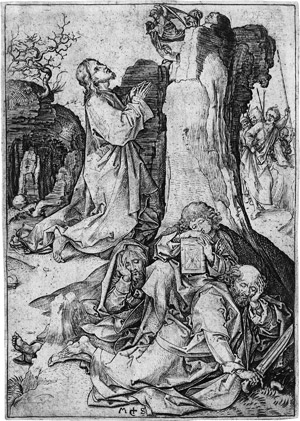 Lot 5207, Auction  115, Schongauer, Martin, Christus am Ölberg