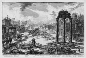 Lot 5624, Auction  115, Piranesi, Giovanni Battista, Veduta di Campo Vaccino