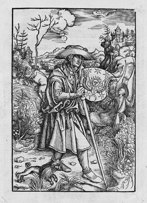 Lot 5666, Auction  115, Straßburg, um 1502. Johannes Gerson als Pilger