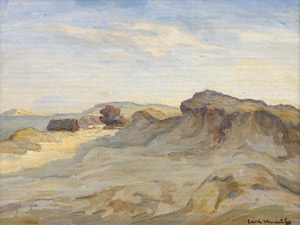 Lot 6121, Auction  115, Knauf, Carl, Dünenlandschaft bei Nidden