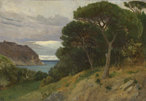 Lot 6163, Auction  115, Prell, Hermann, Küste am Golf von Tigullien bei Sestri Levante