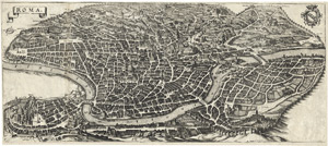 Lot 6224, Auction  115, Merian, Matthäus, Römische Stadtansicht aus der Topographie