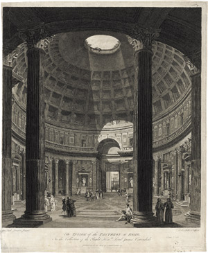 Lot 6241, Auction  115, Pannini, Giovanni Paolo - nach, The Inside of the Pantheon at Rome