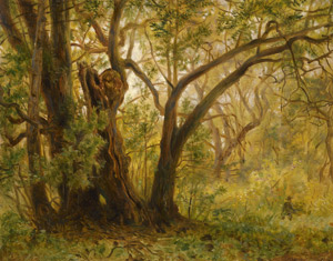 Lot 6383, Auction  115, Hoffmann, Josef, Lorbeerwald bei San Mateo in Kalifornien (Laurel Forest near San Mateo in California)