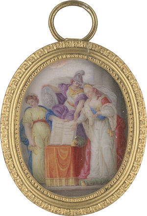 Lot 6477, Auction  115, Russisch, um 1780/1790. Allegorie auf Zarin Katharina die Große