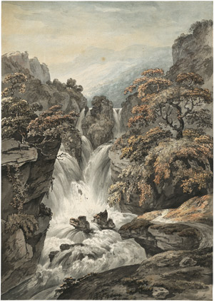 Lot 6708, Auction  115, Dunker, Balthasar Anton, Der Reichenbachfall