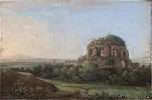 Lot 6816, Auction  115, Deutsch, um 1820. Der sog. Tempel der Minerva Medica auf dem Esquilin
