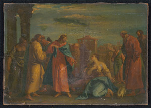 Lot 6933, Auction  115, Ricci, Sebastiano - Umkreis, Christus und das kanaanäische Weib