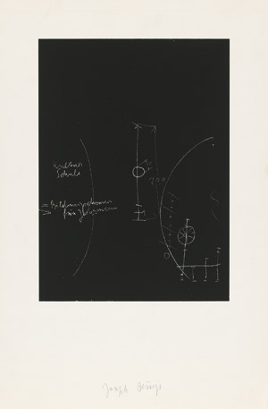 Lot 7018, Auction  115, Beuys, Joseph, Tafel I