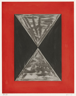 Lot 7077, Auction  115, Förg, Günther, Die Spitze der Pyramide