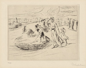 Lot 7241, Auction  115, Liebermann, Max, Am Strande (Nordwijk)