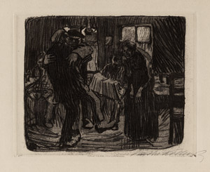 Lot 8029, Auction  115, Kollwitz, Käthe, Hamburger Kneipe