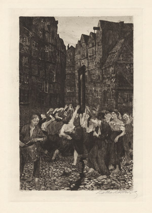 Lot 8030, Auction  115, Kollwitz, Käthe, Die Carmagnole