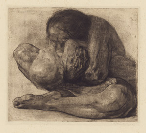 Lot 8043, Auction  115, Kollwitz, Käthe, Frau mit totem Kind