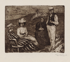 Lot 8047, Auction  115, Nolde, Emil, Unterhaltung