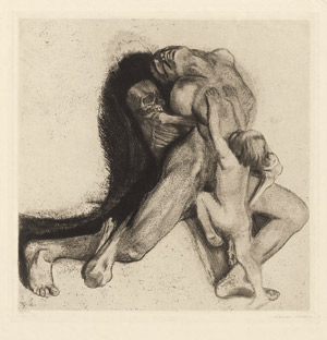 Lot 8070, Auction  115, Kollwitz, Käthe, Tod und Frau