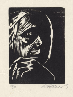 Lot 8093, Auction  115, Kollwitz, Käthe, Selbstbildnis