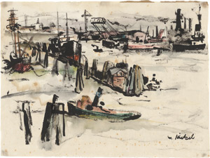 Lot 8101, Auction  115, Jaeckel, Willy, Hamburger Hafen