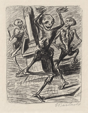 Lot 8107, Auction  115, Barlach, Ernst, Totentanz I-IV