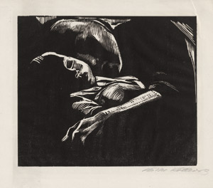 Lot 8123, Auction  115, Kollwitz, Käthe, Schlafende mit Kind