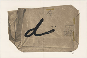 Lot 8453, Auction  115, Tàpies, Antoni, Retornos de lo vivo lejano