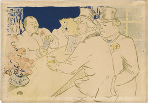 Lot 8459, Auction  115, Toulouse-Lautrec, Henri de, Irish and American Bar, Rue Royale - The Chap Book