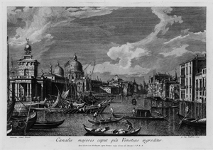 Lot 88, Auction  116, Canaletto, Antonio, Canalis majoris caput qua Venetias ingreditur